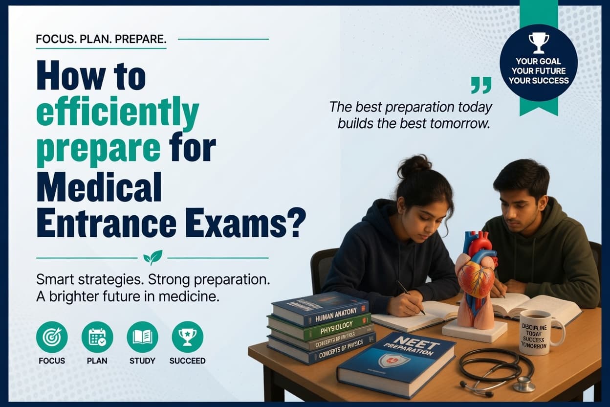 Image of How to efficiently prepare for Medical Entrance Exams?